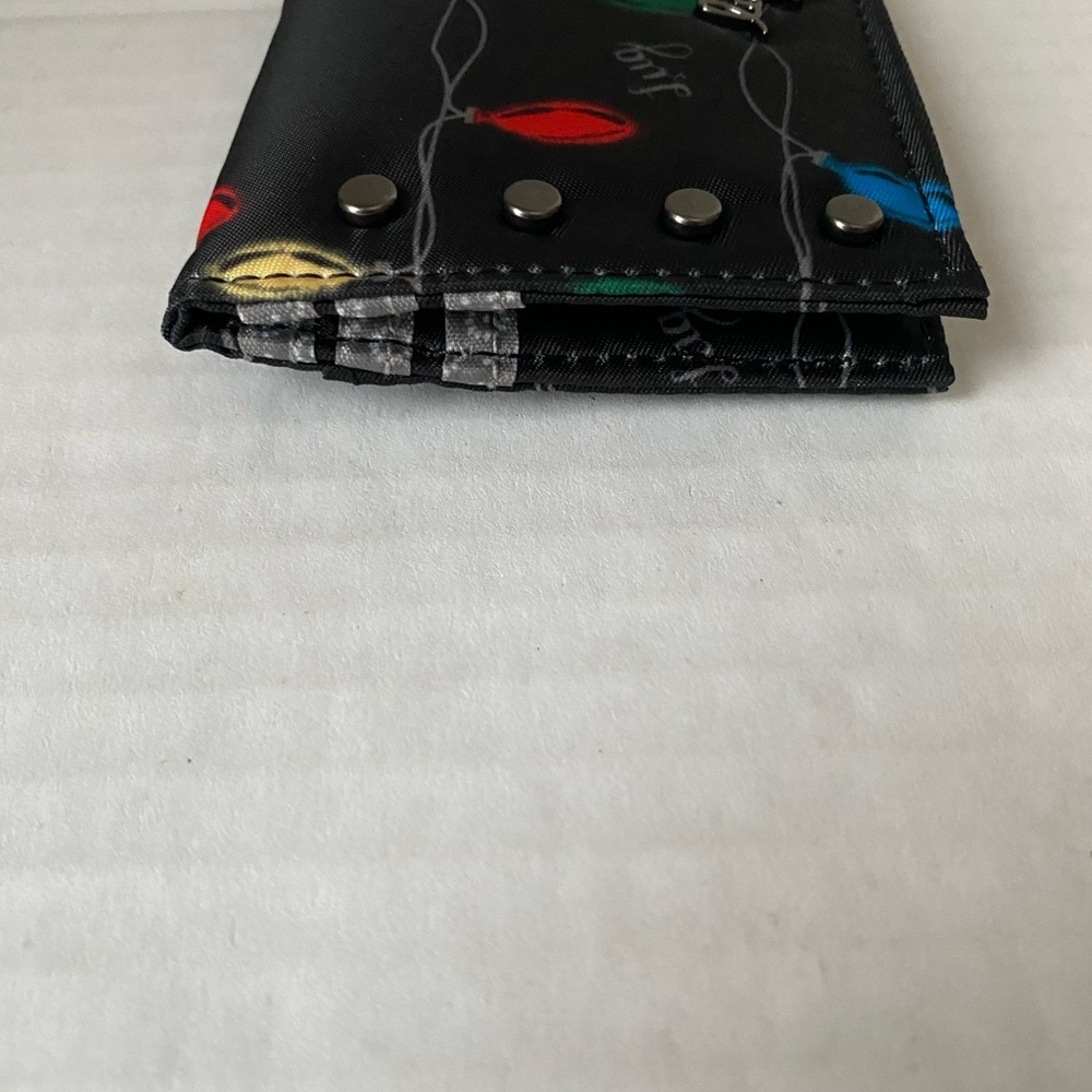 Lug Walkover Wallet Lights Black New - Picture 6 of 13